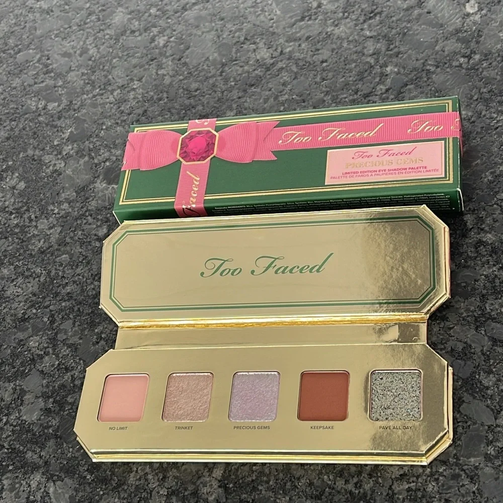 Too Faced Precious Gems 💎 💎 Limited Edition Eyeshadow Palette gorgeous shadows